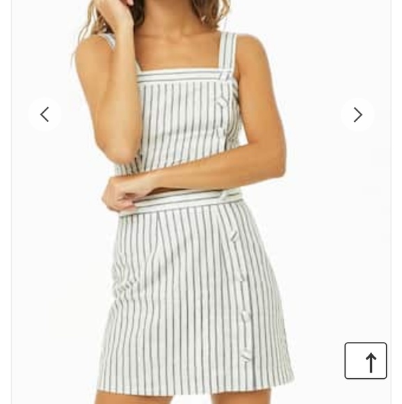 Set-Striped Top & Bottom - Picture 1 of 2